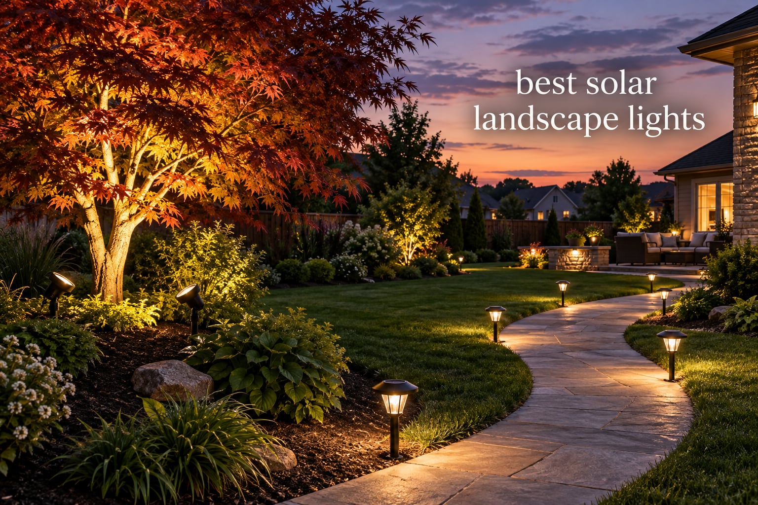 best solar landscape lights