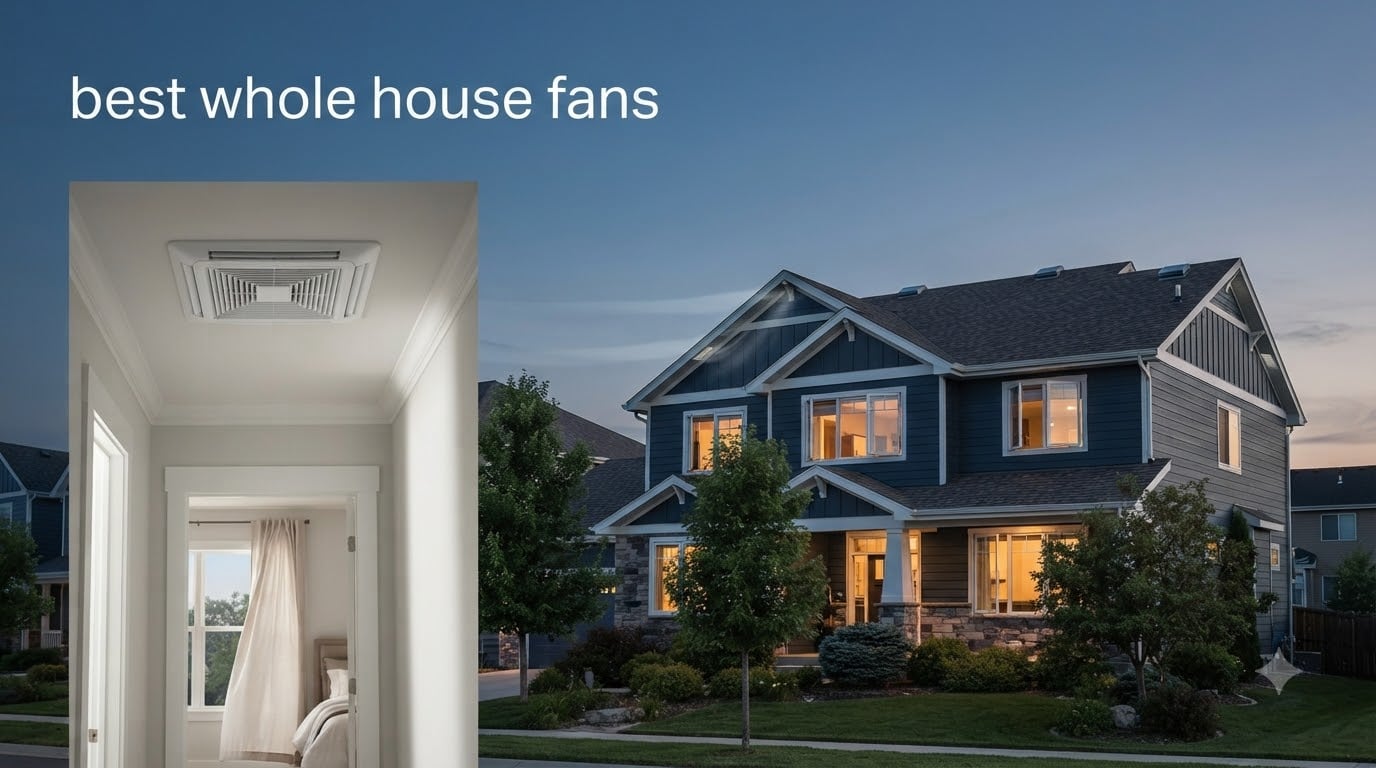 best whole house fans