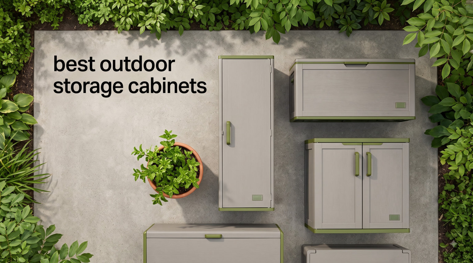 best outdoor storage cabinets