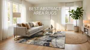 best abstract area rugs