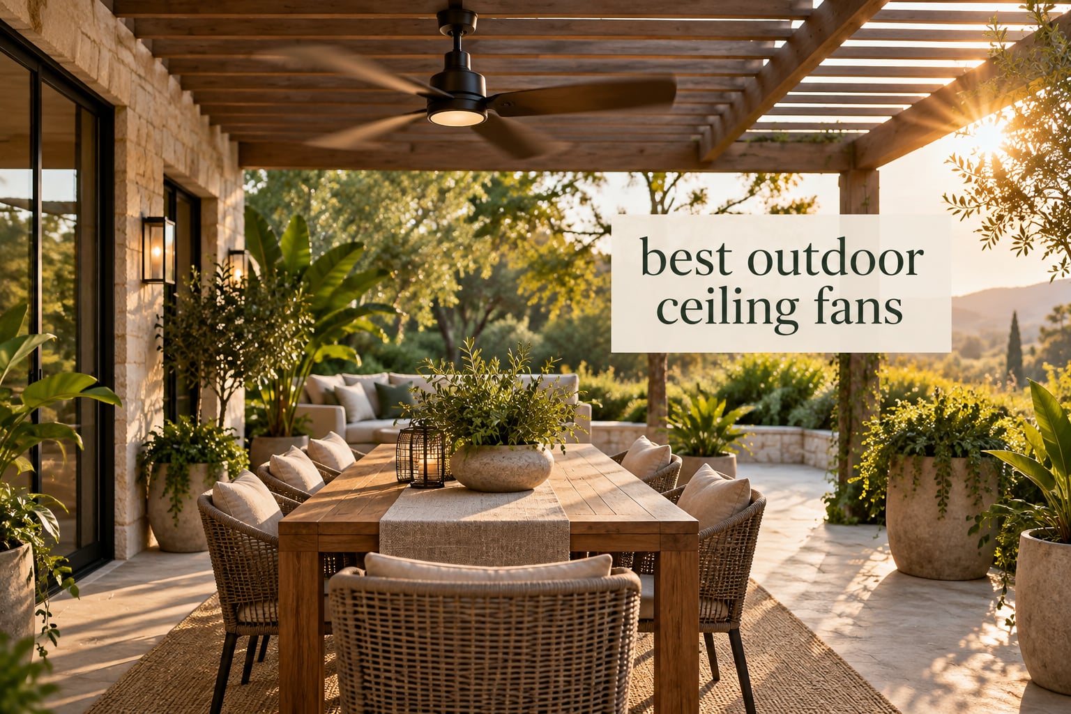 best outdoor ceiling fans