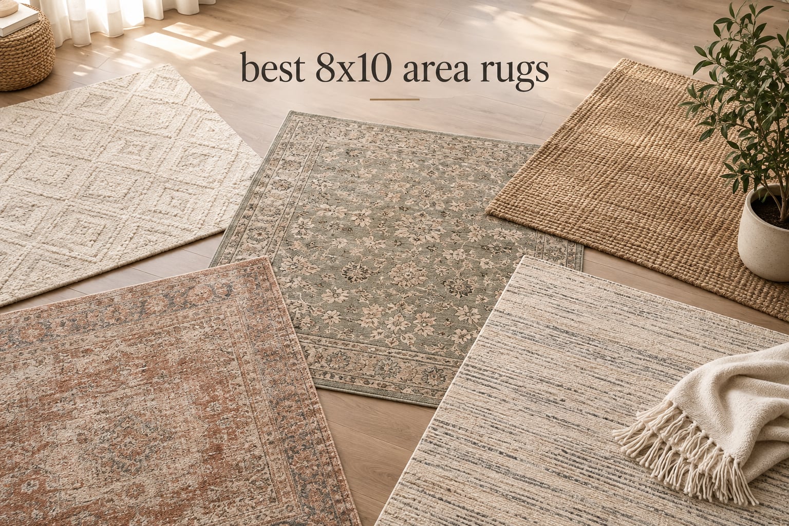 best 8x10 area rugs