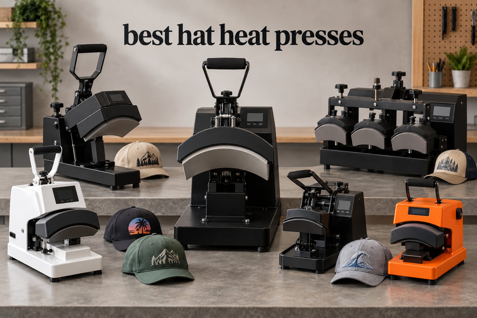 best hat heat presses