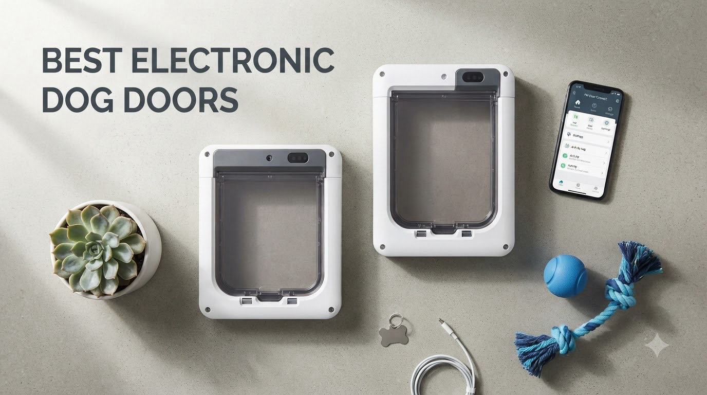 best electronic dog doors
