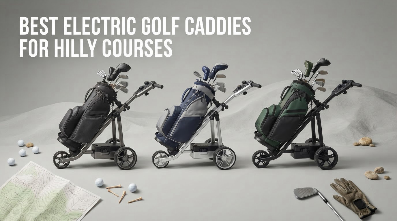 best electric golf caddies for hilly courses