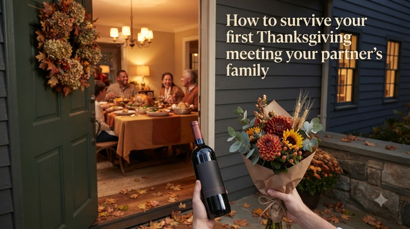 How to survive your first Thanksgiving meeting your partner's family