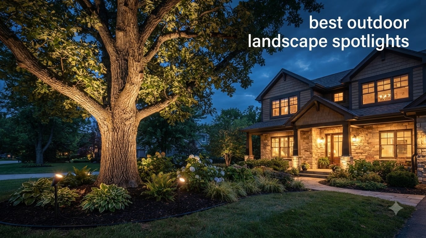 best outdoor landscape spotlights