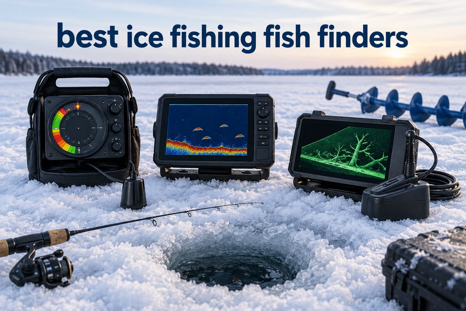 best ice fishing fish finders