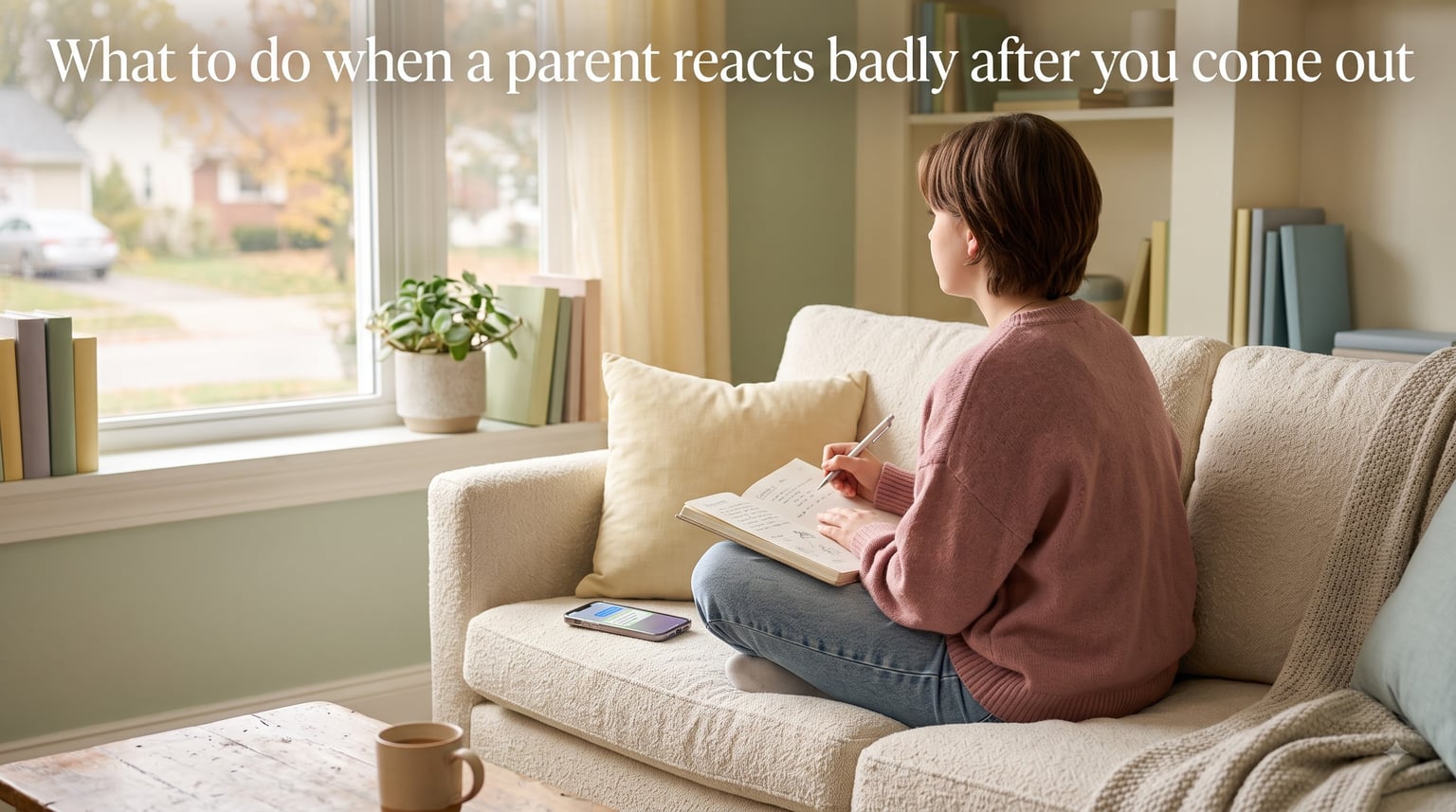 What to do when a parent reacts badly after you come out