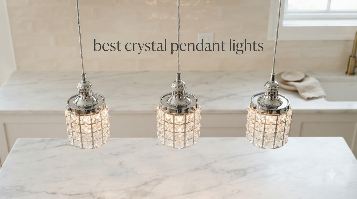 best crystal pendant lights