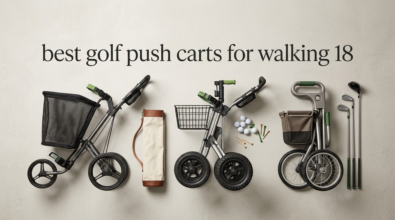 best golf push carts for walking 18