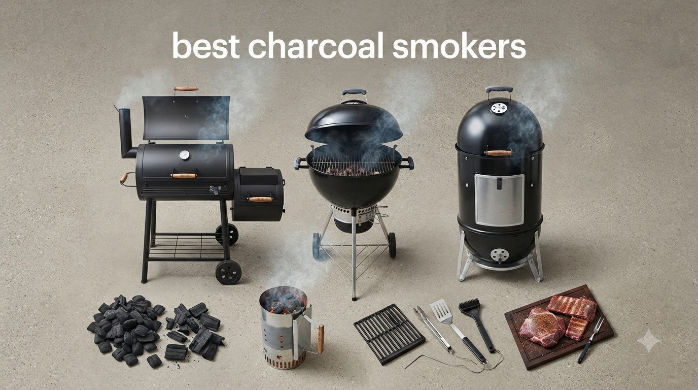 best charcoal smokers