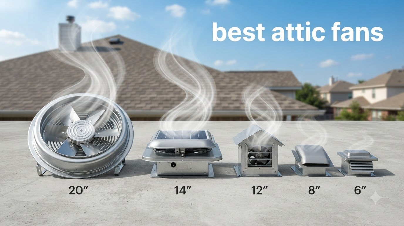 best attic fans