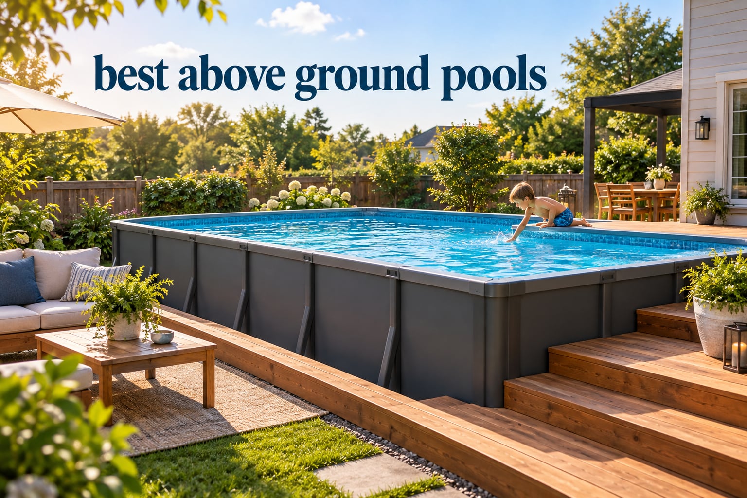 best above ground pools