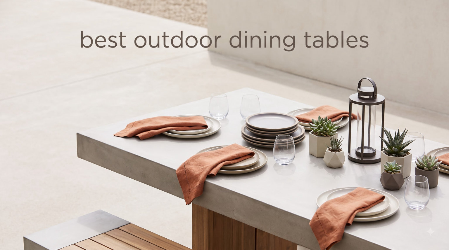 best outdoor dining tables