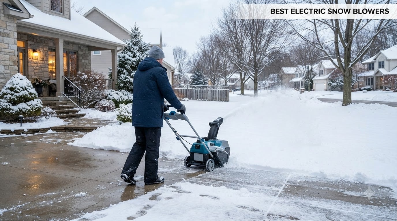 best electric snow blowers