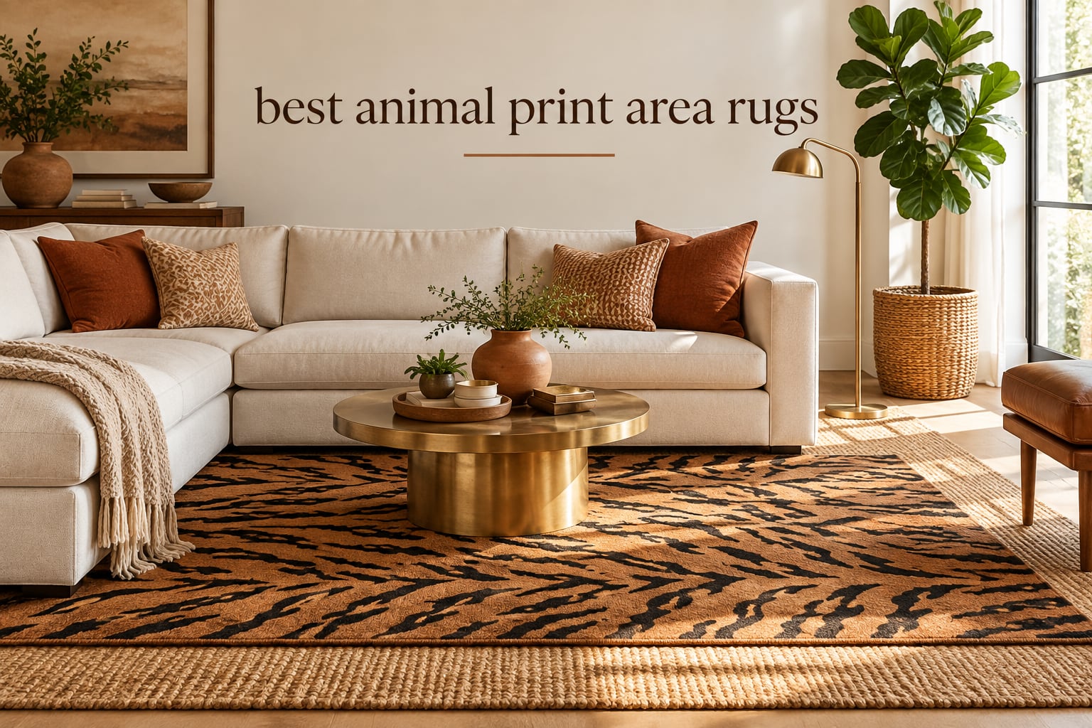 best animal print area rugs