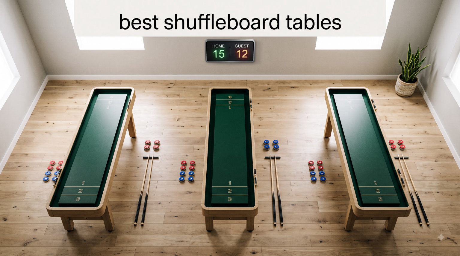 best shuffleboard tables