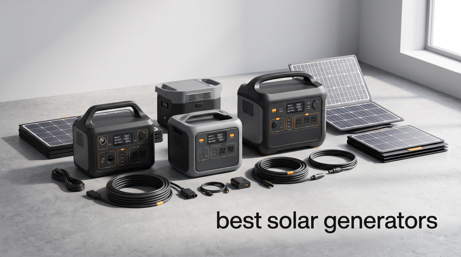 best solar generators