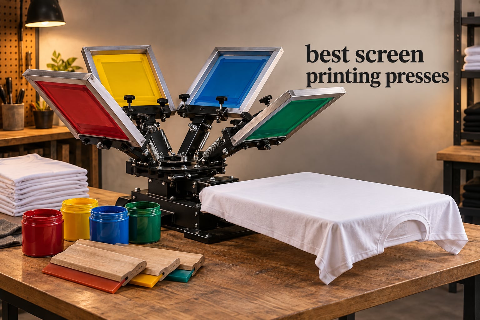 best screen printing presses