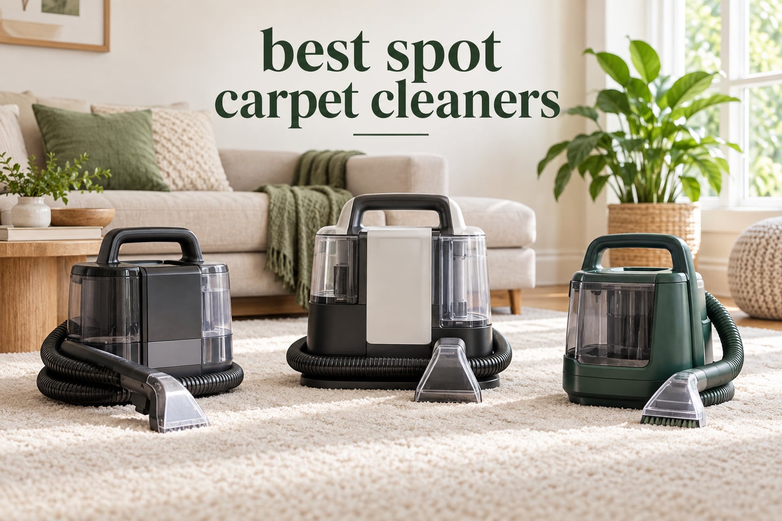 best spot carpet cleaners