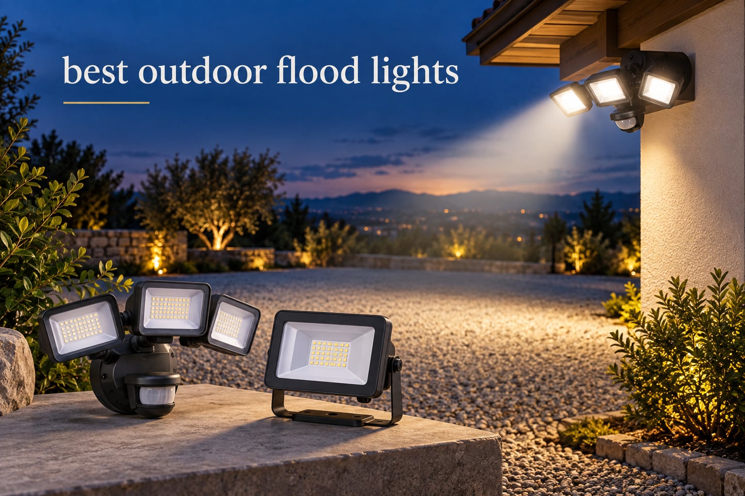 best outdoor flood lights