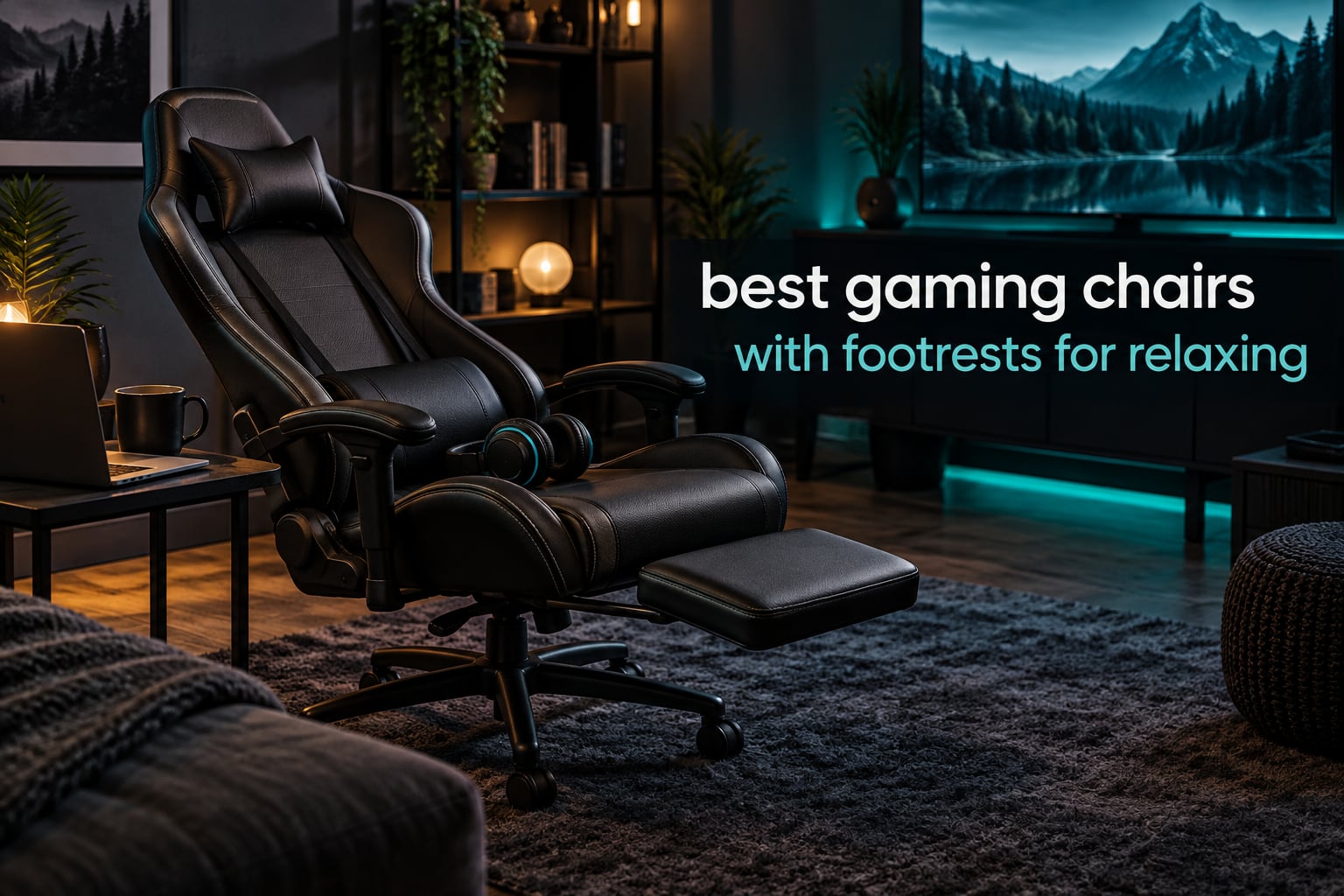 best gaming chairs with footrests for relaxing