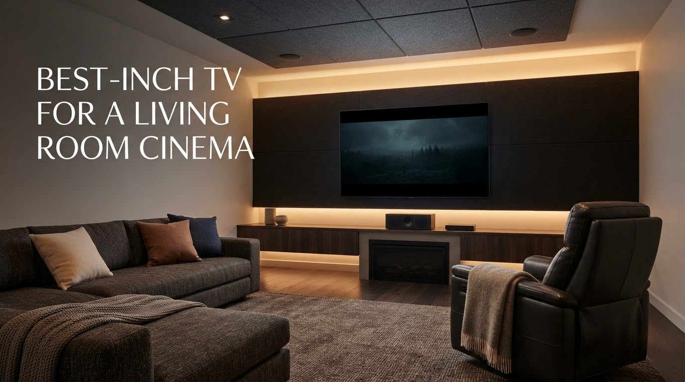 Best 77-Inch TV for a Living Room Cinema