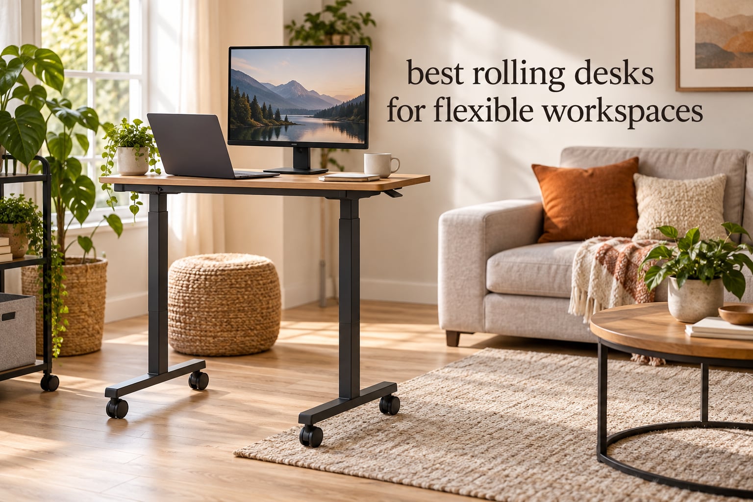 best rolling desks for flexible workspaces