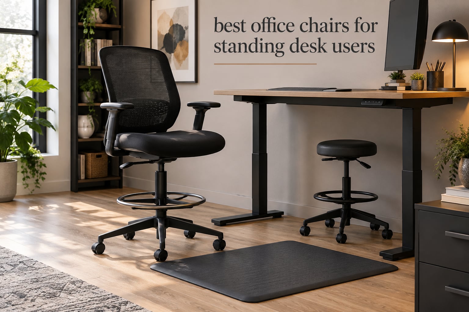 best office chairs for standing desk users