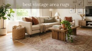 best vintage area rugs