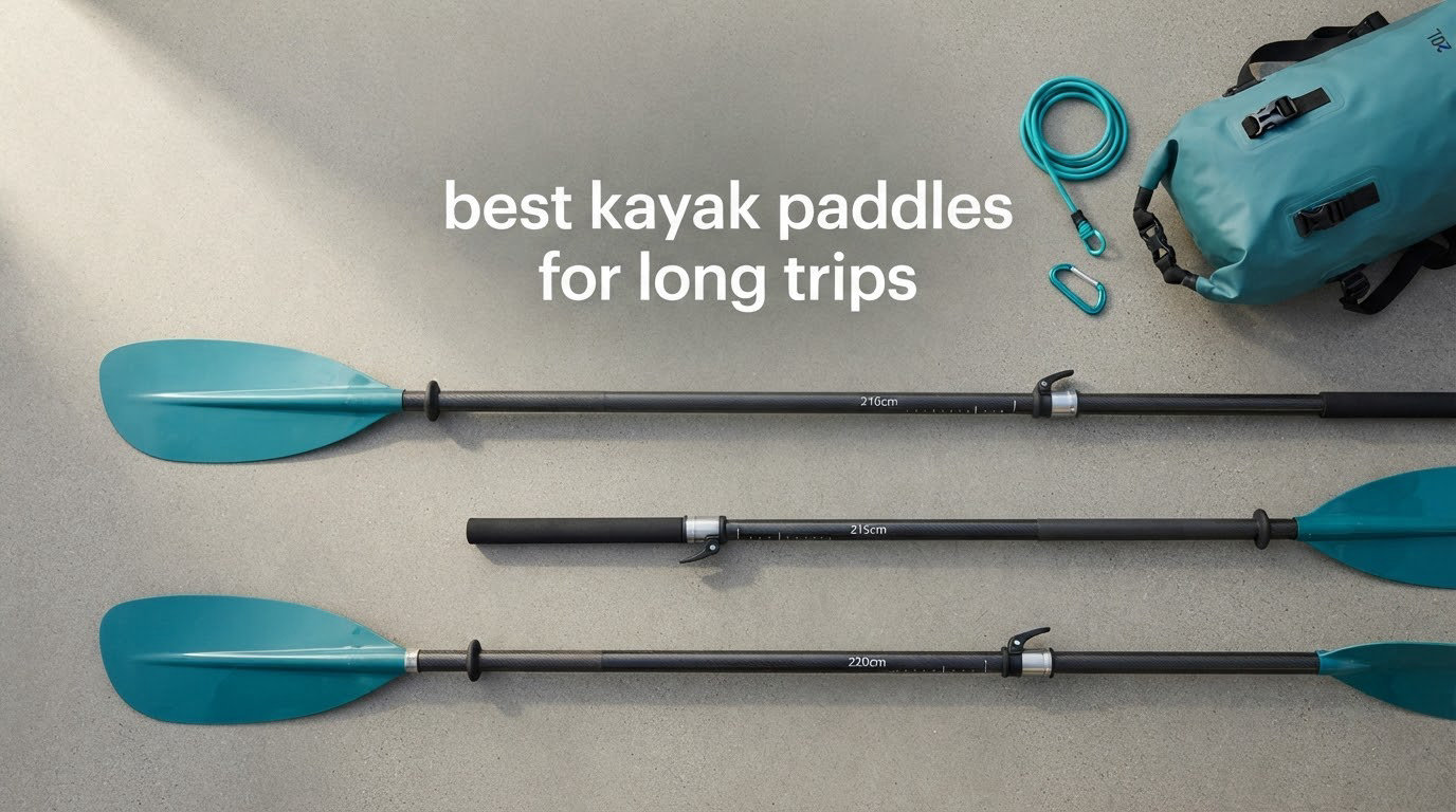 best kayak paddles for long trips