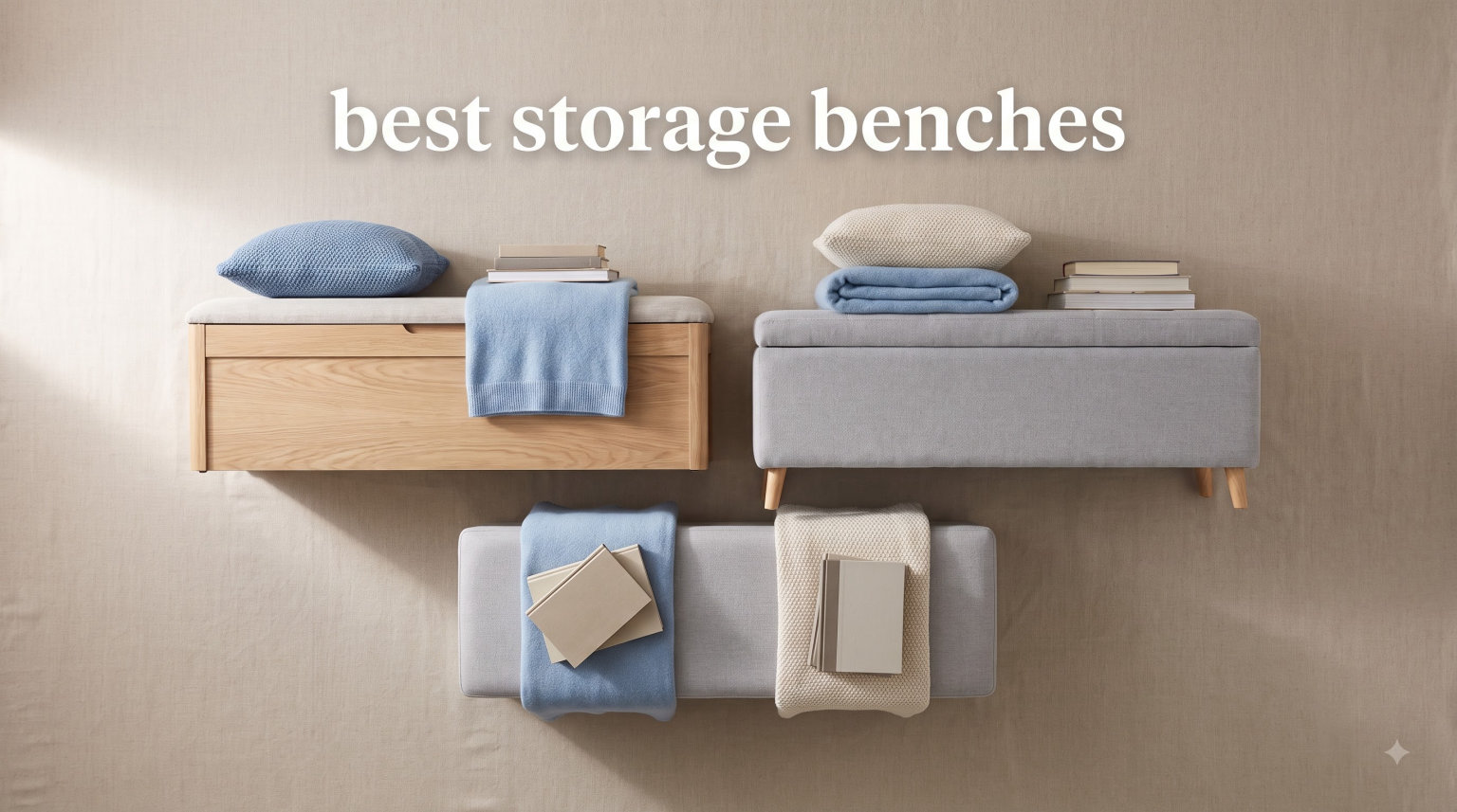 best storage benches