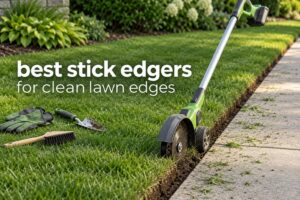 best stick edgers for clean lawn edges