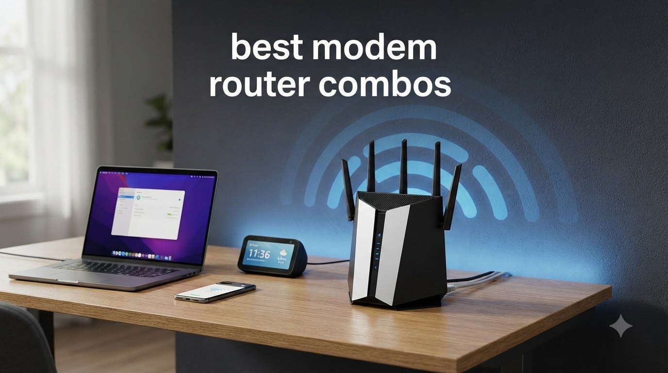 best modem router combos