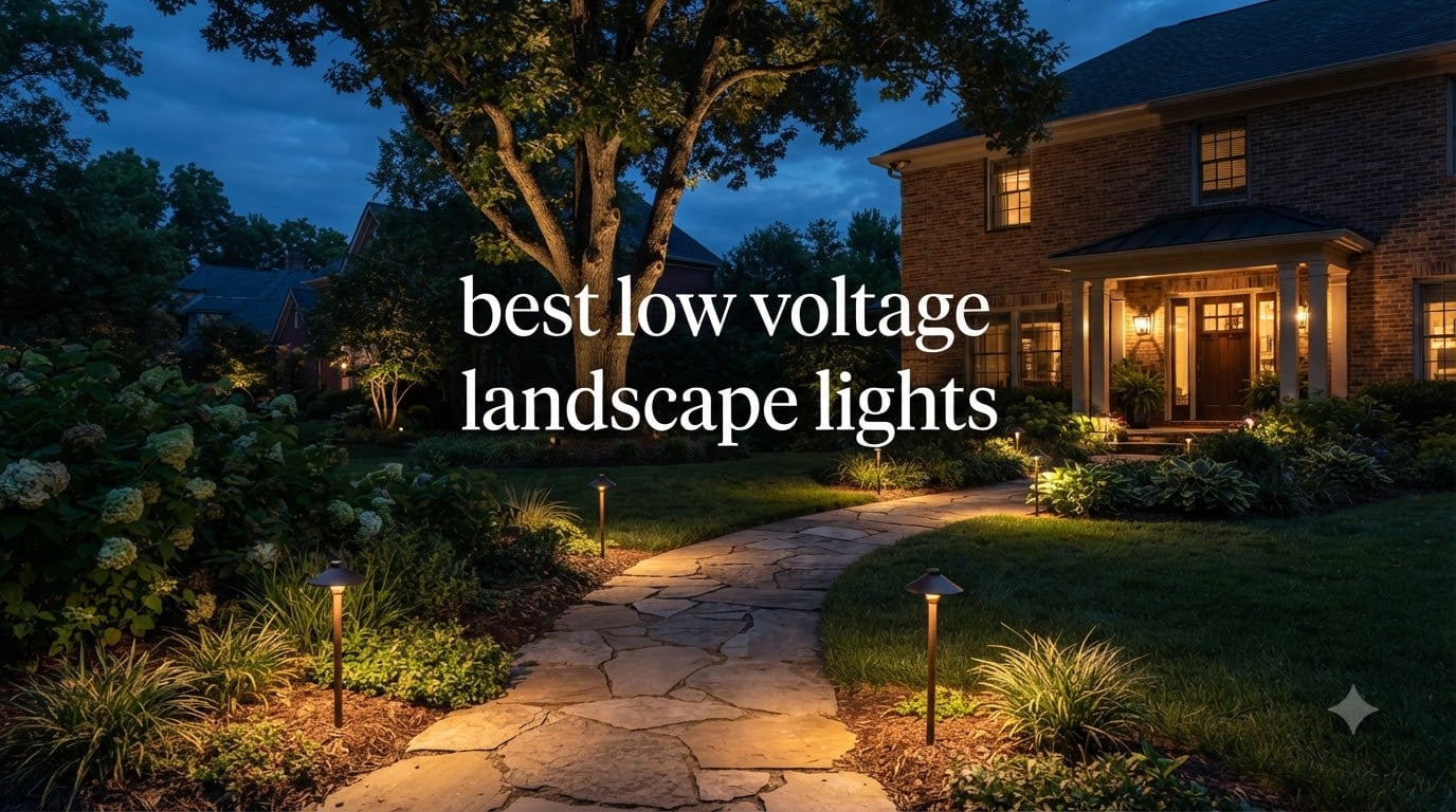 best low voltage landscape lights