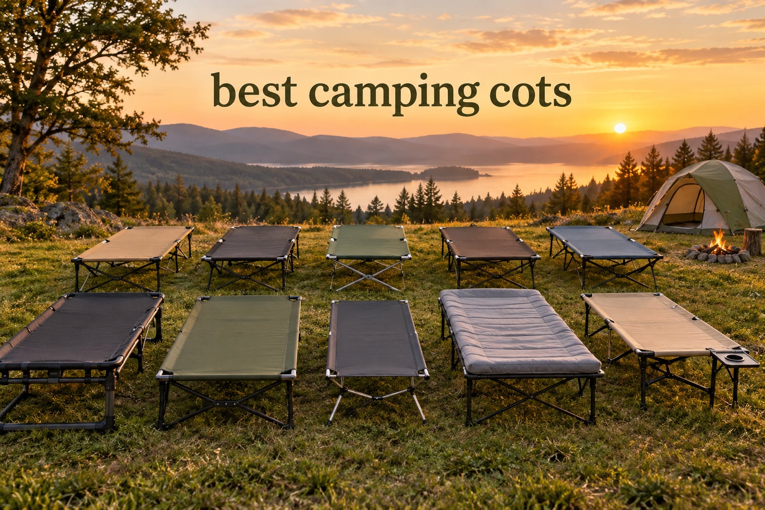 best camping cots