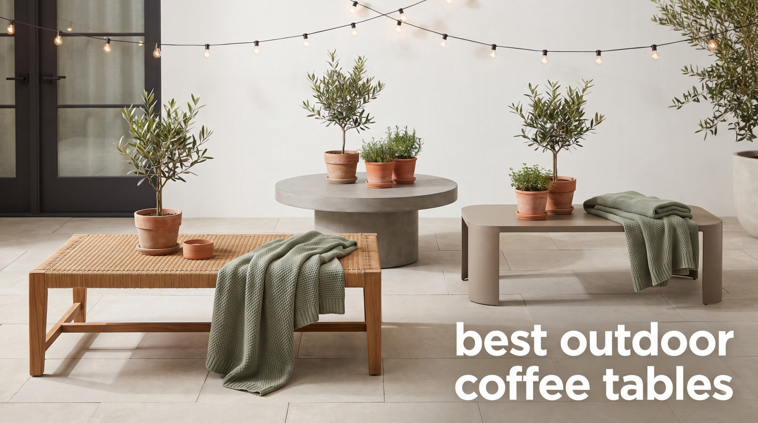best outdoor coffee tables