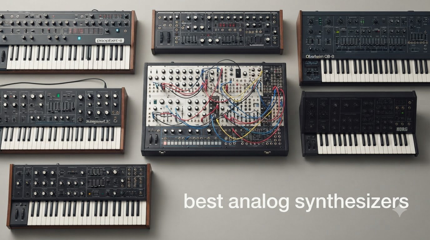 best analog synthesizers