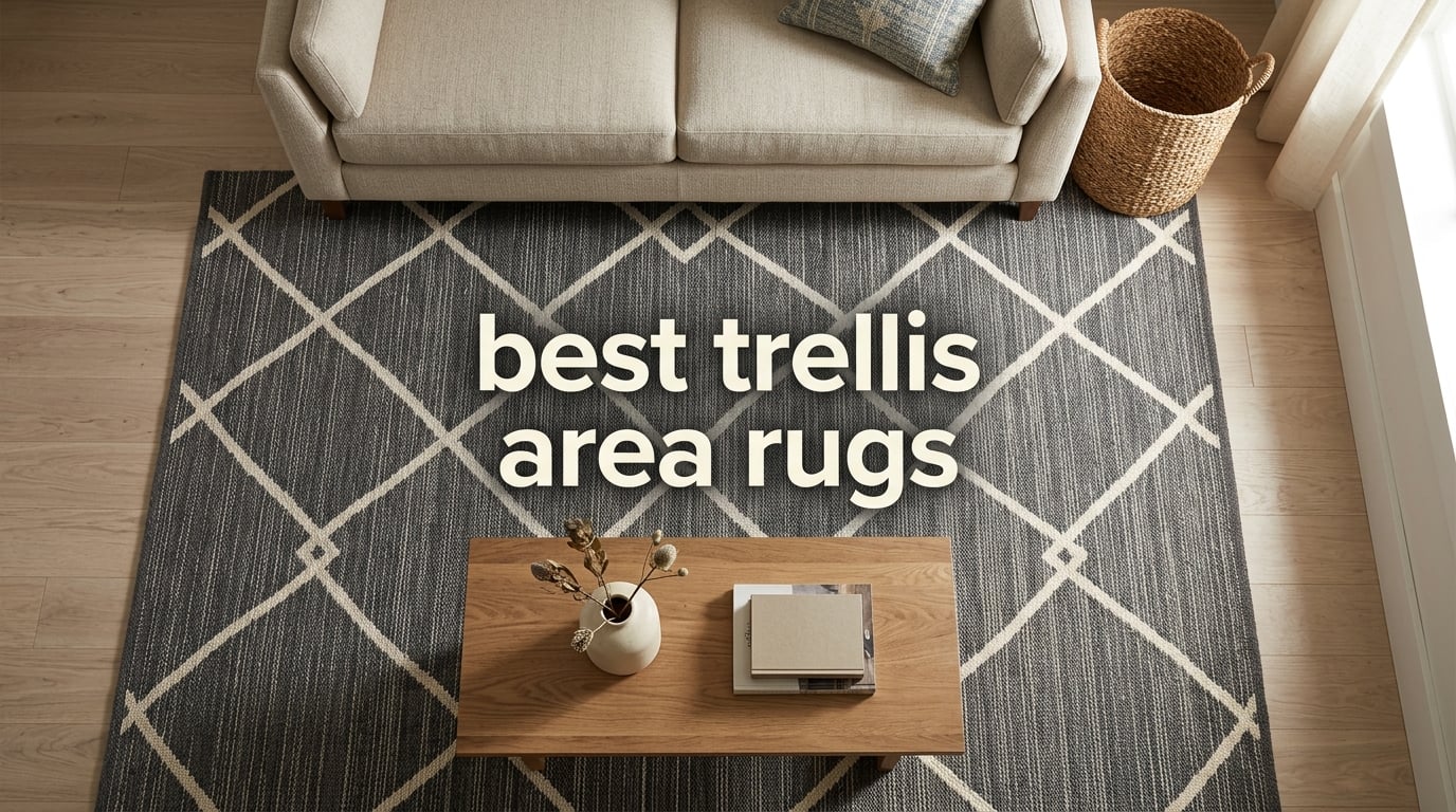 best trellis area rugs