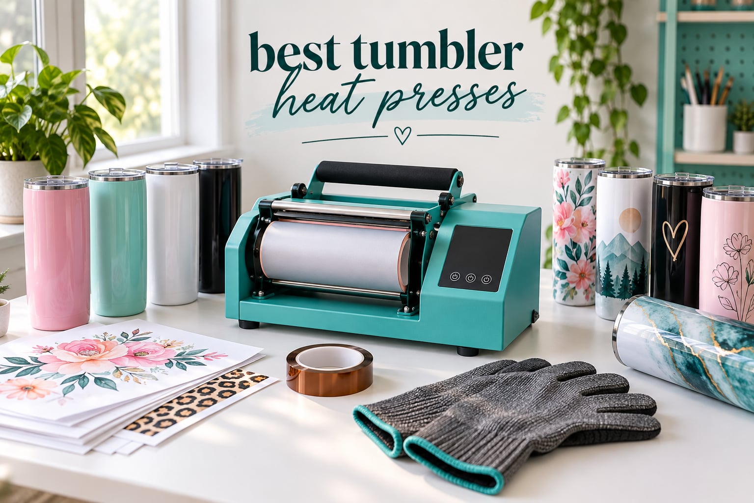 best tumbler heat presses