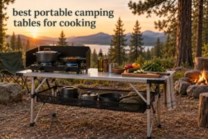 best portable camping tables for cooking