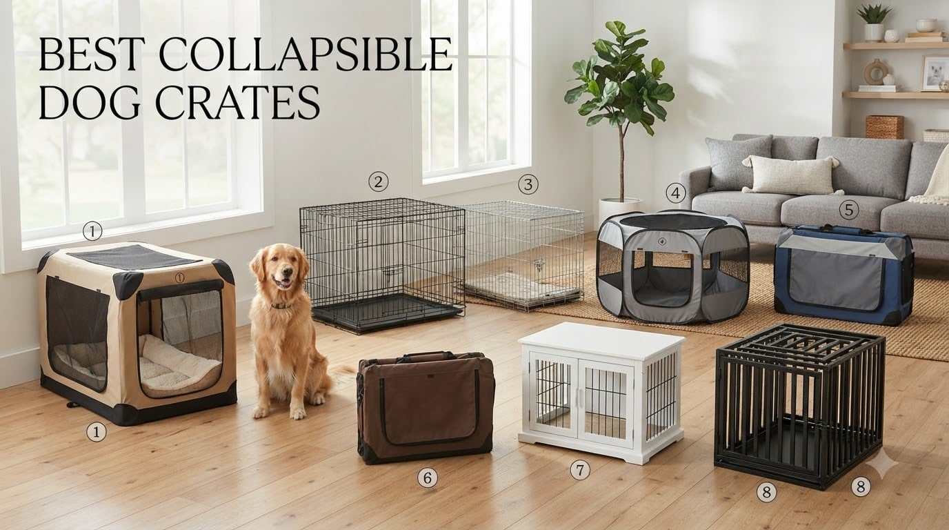 best collapsible dog crates