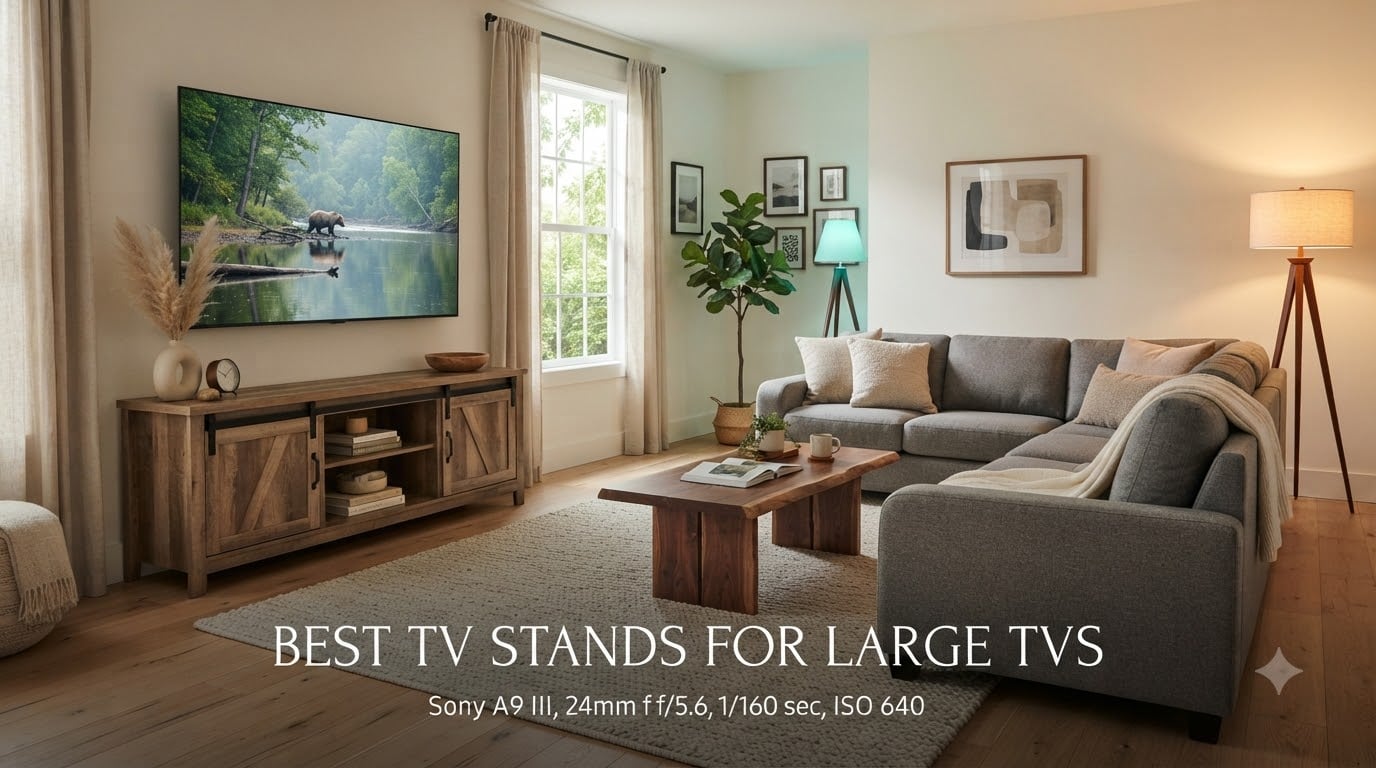 best tv stands for large tvs