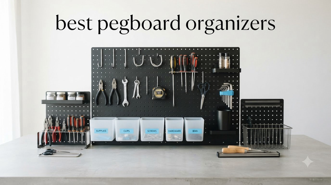 best pegboard organizers