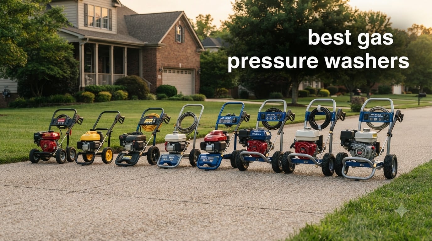 best gas pressure washers