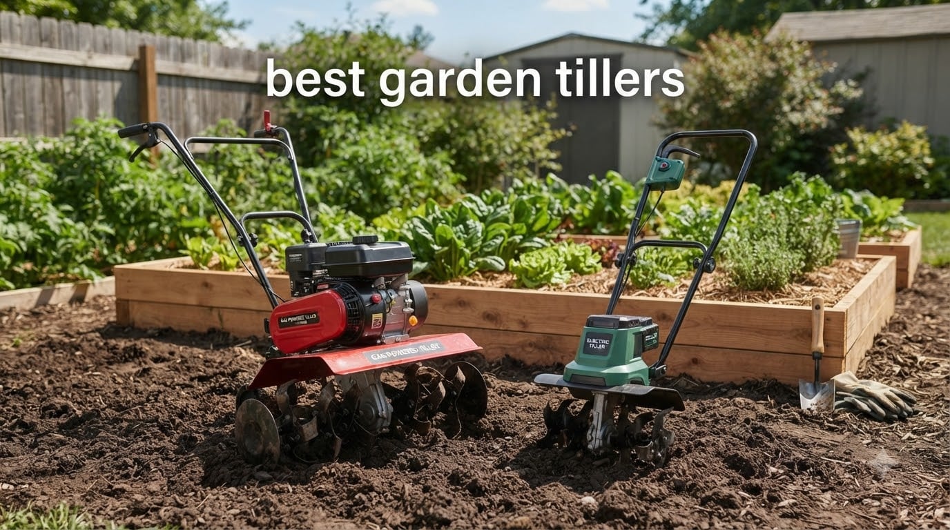 best garden tillers