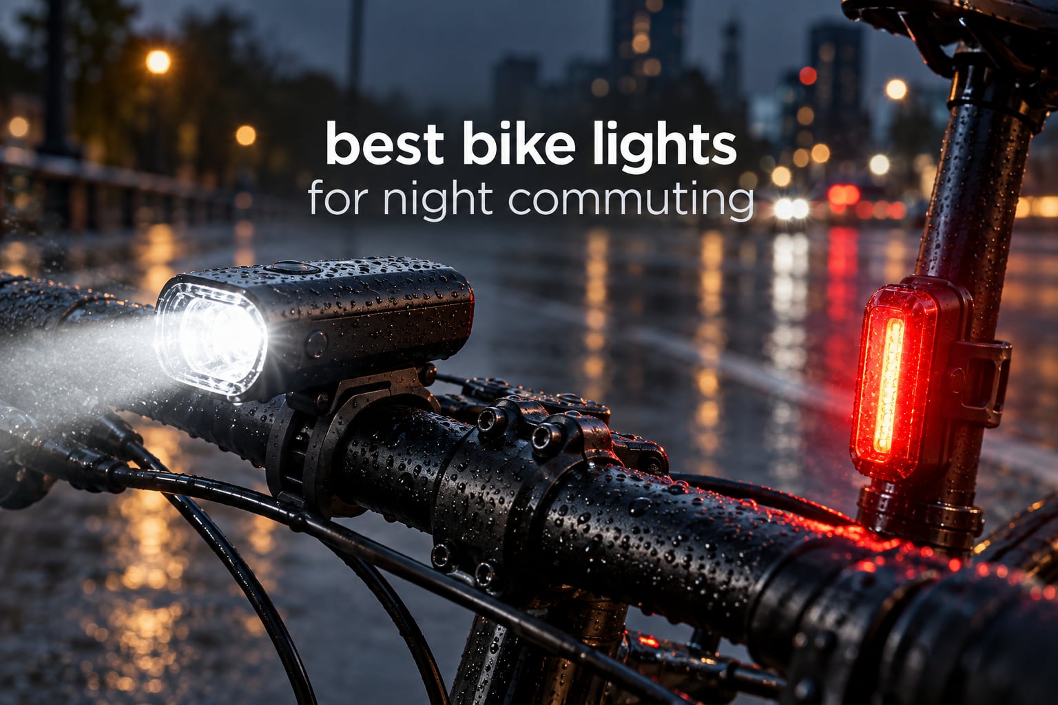 best bike lights for night commuting