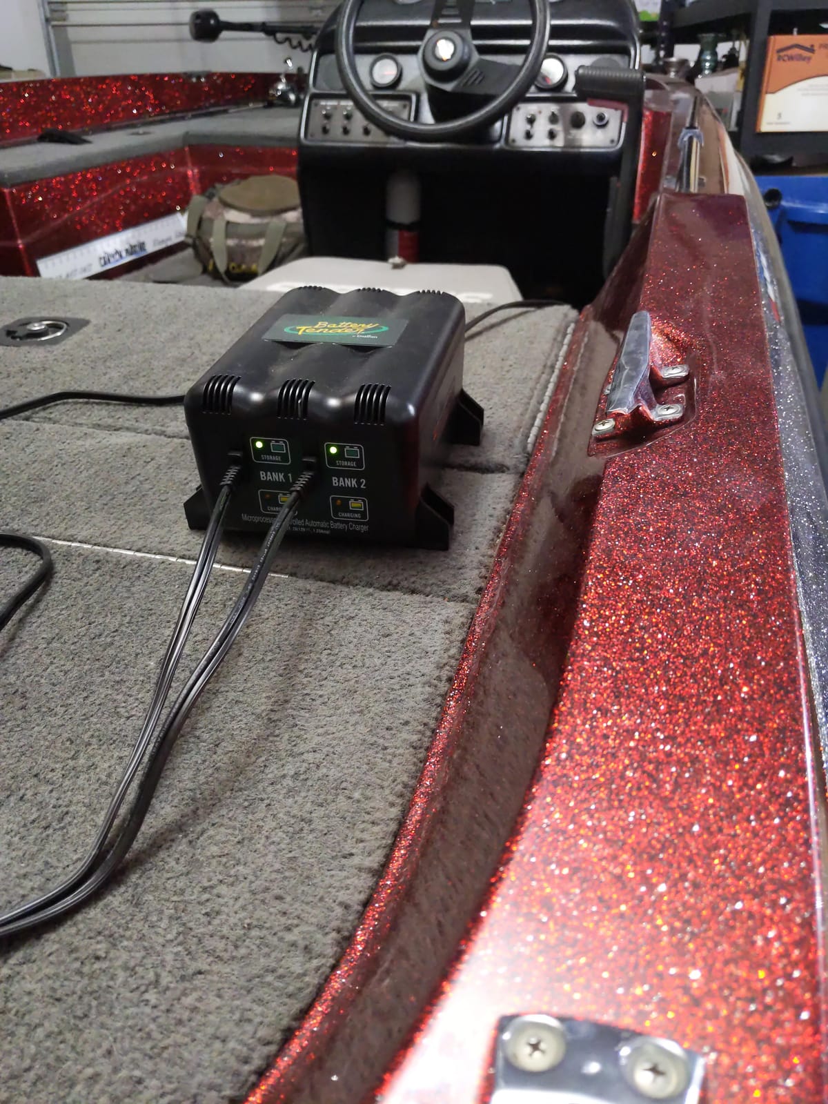 Battery Tender Plus 2 Bank Multibank Charger - 2.5 AMP (1.25 AMPs Per Bank) - Smart 12V Multi Battery Charger and Maintainer for Standard, AGM, and Lithium LiFePO4-022-0165-DL-WH customer photo 2