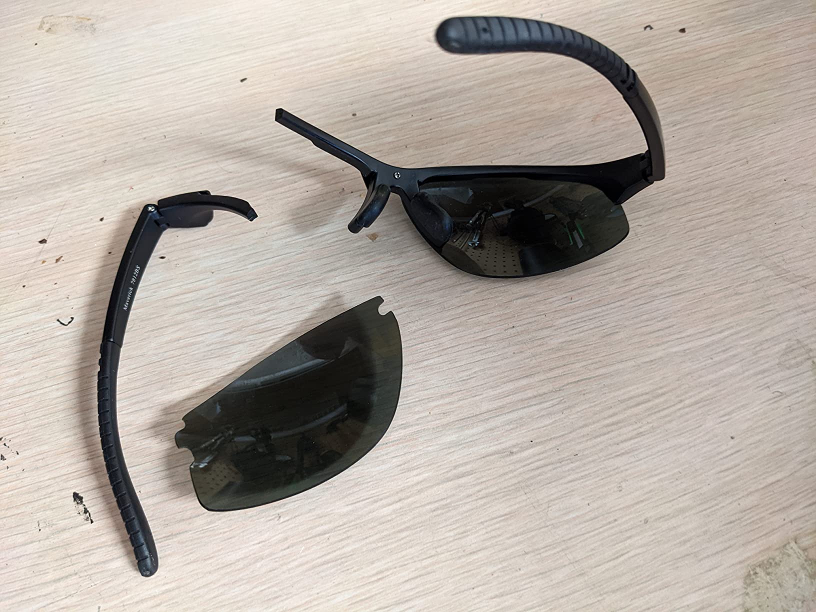 Flying Fisherman Maverick Polarized Sunglasses with AcuTint UV Blocker for Fishing and Outdoor Sports customer photo 1